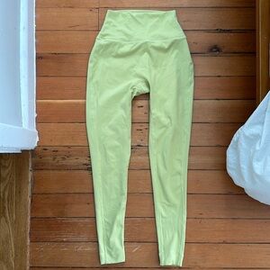 Set active leggings - pale green